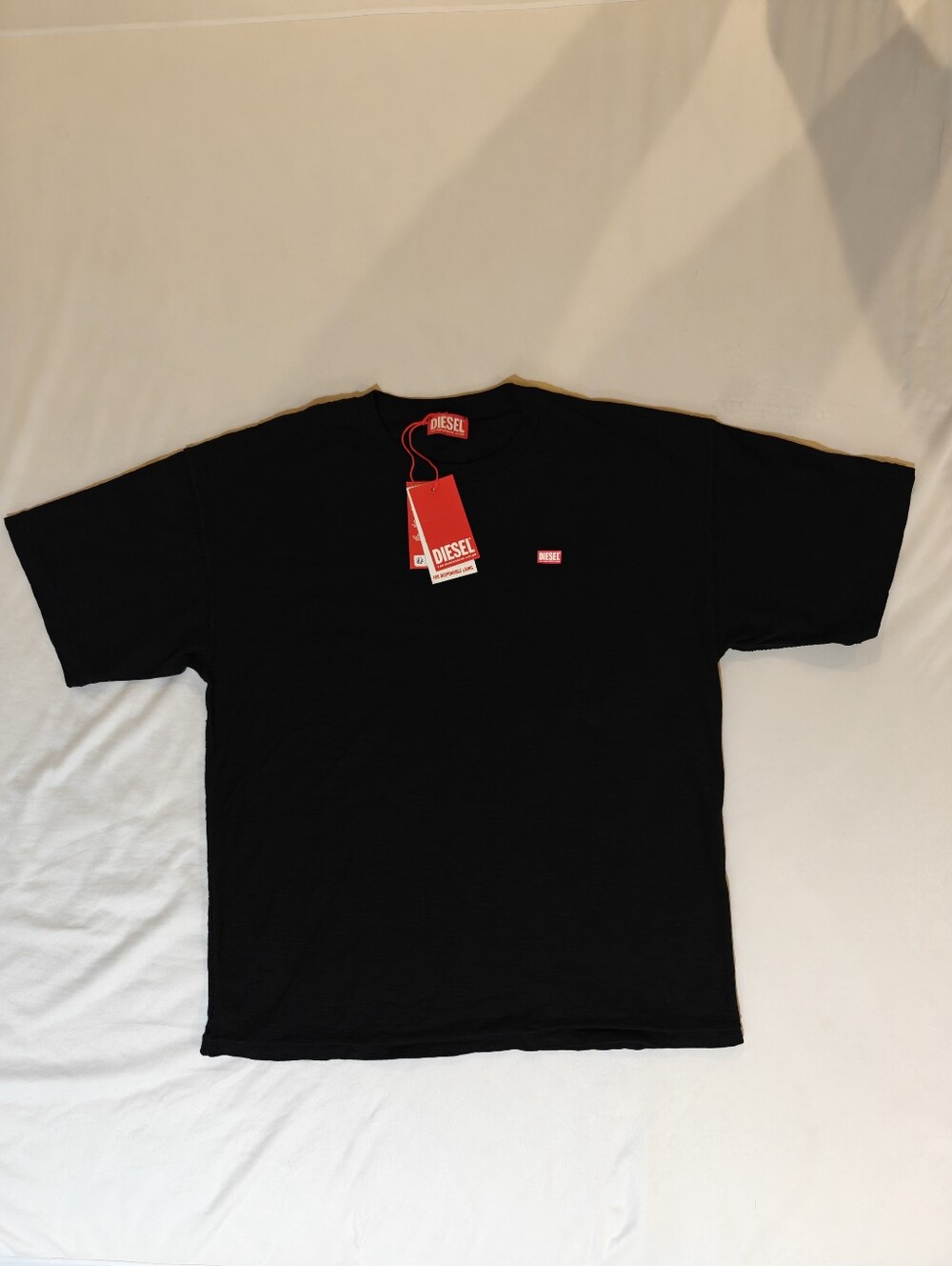 Diesel Black T-shirt T-Boxt-K2 with Logo